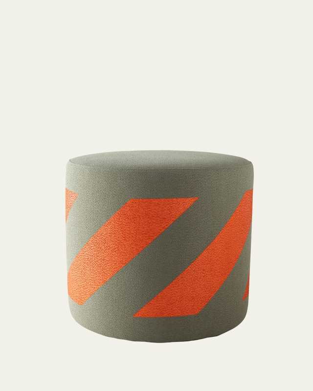 Diagonal Army Stool